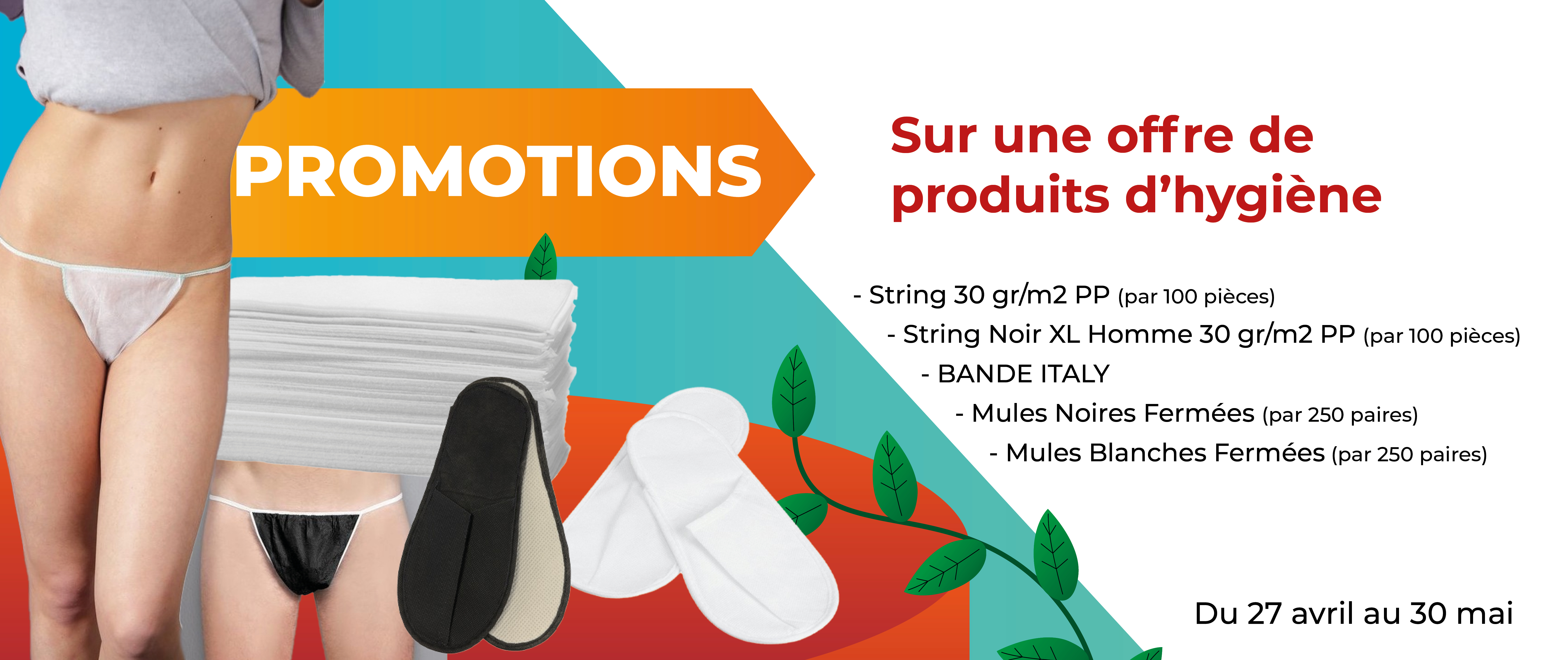 Promo hygi&egrave;ne